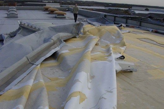 investigation into roof failure.